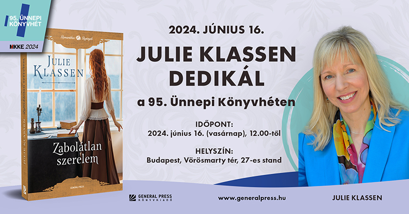 Julie Klassen dedikálás
