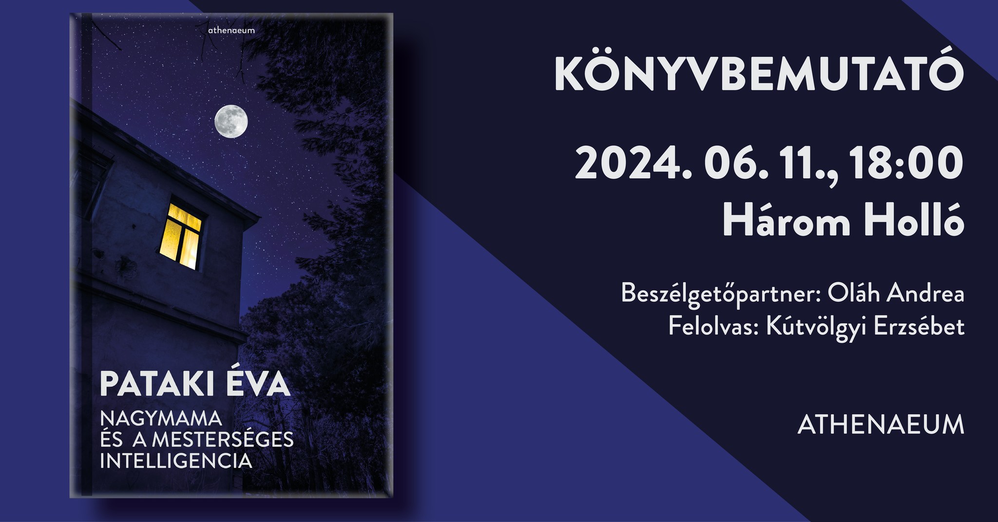 Pataki Éva könyvbemutató