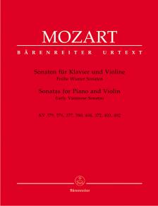 MOZART, W,A, - SONATEN FÜR KLAVIER UND VIOLINE FRÜHE WIENER SONATEN URTEXT