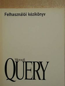 Microsoft Query 1.0 verzió [antikvár]