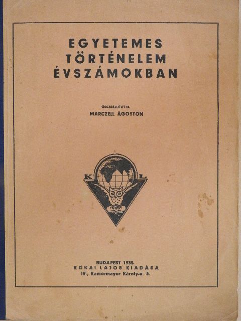 Egyetemes történelem évszámokban [antikvár]
