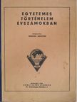 Egyetemes történelem évszámokban [antikvár]