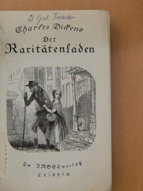 Charles Dickens - Der Raritätenladen (gótbeűs) [antikvár]