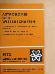 Astronomie Geowissenschaften [antikvár]