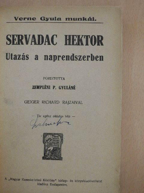 Verne Gyula - Servadac Hektor [antikvár]