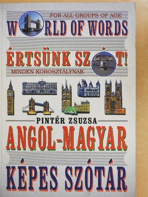 Pintér Zsuzsa - Angol-magyar képes szótár [antikvár]