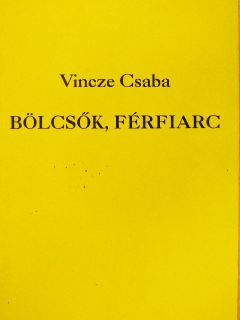 Vincze Csaba - Bölcsők, férfiarc [antikvár]