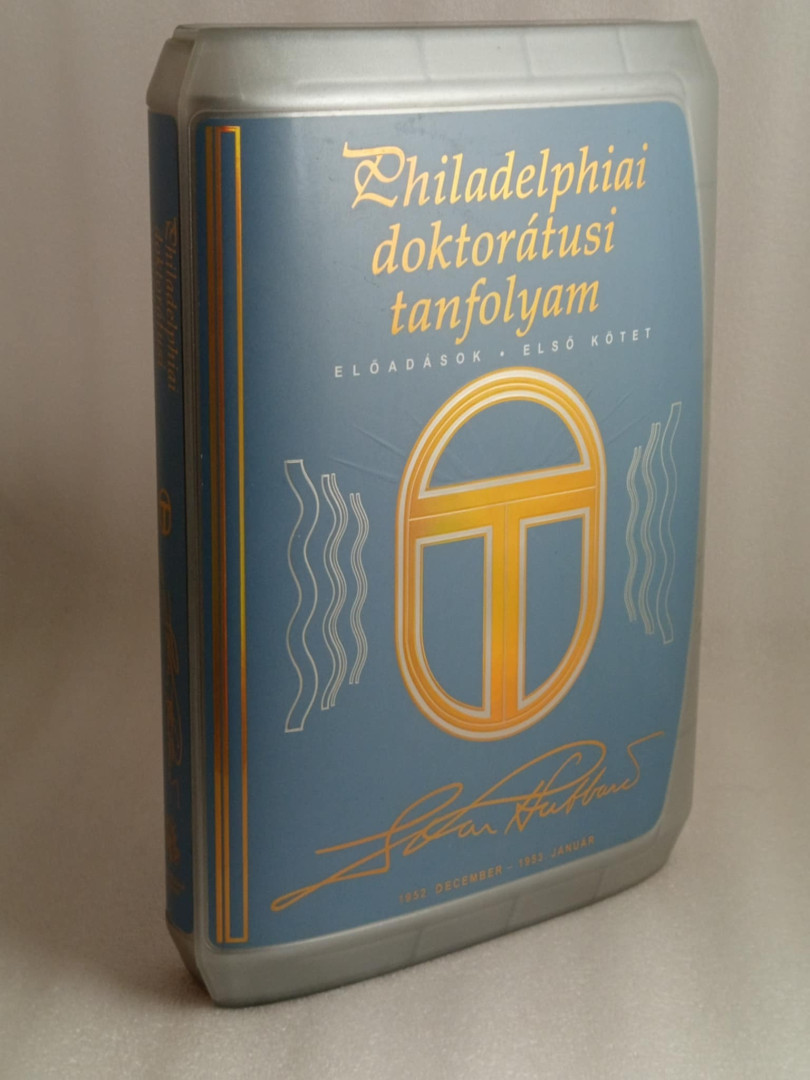 L. RON HUBBARD - Philadelphiai doktorátusi tanfolyam - Előadások I-IV. kötet [antikvár]