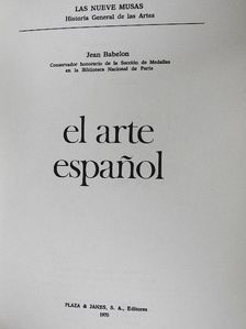 Jean Babelon - El Arte Espanol [antikvár]