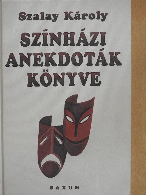 Szalay Károly - Színházi anekdoták könyve [antikvár]