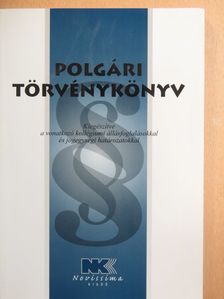 Polgári törvénykönyv [antikvár]