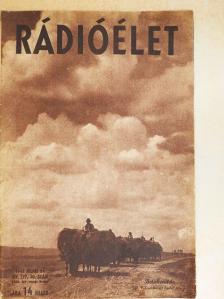 Budinszky Sándor - Rádióélet 1942. július 24. [antikvár]