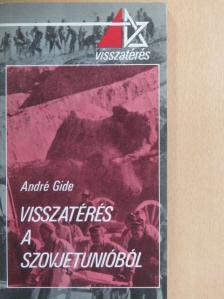 André Gide - Visszatérés a Szovjetunióból [antikvár]