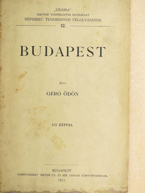 Gerő Ödön - Budapest [antikvár]