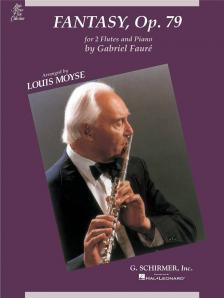 FAURÉ - FANTASY OP.79 FOR 2 FLUTES AND PIANO ARR. LOUIS MOYSE