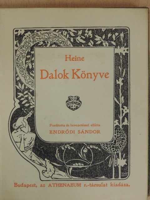 Heine - Dalok Könyve [antikvár]