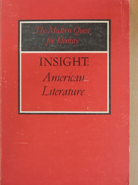 Frank Rooney - Insight: American Literature [antikvár]