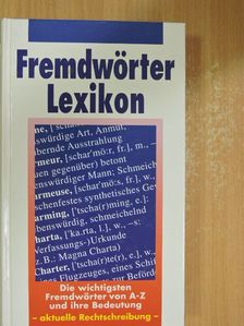Friedemann Bedürftig - Fremdwörterlexikon von A-Z [antikvár]
