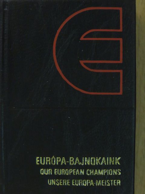 Európa-bajnokaink (minikönyv) (számozott) [antikvár]