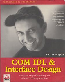 Dr. Al Major - COM IDL& Interface Design [antikvár]
