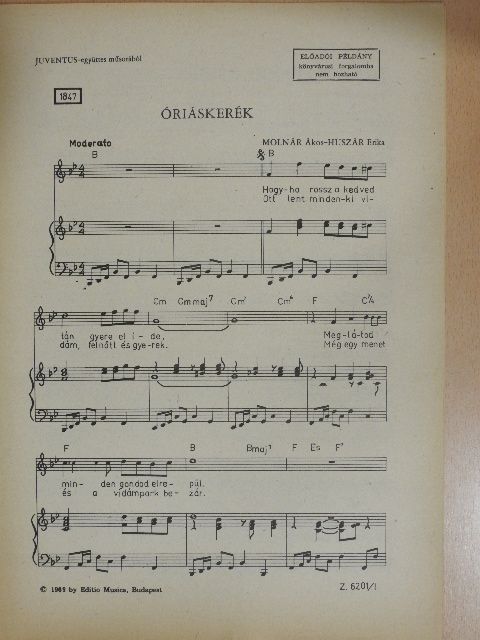 Huszár Erika - Óriáskerék [antikvár]
