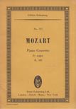 Friedrich Blume, Mozart, Wolfgang Amadeus - Concerto Eb major for Pianoforte and Orchestra by Wolfgang Amadeus Mozart K. 482 [antikvár]