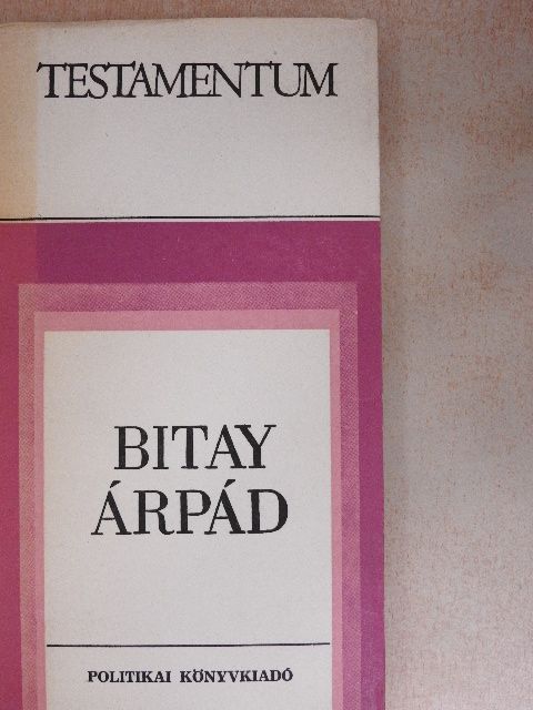 Kovács Ferenc - Bitay Árpád [antikvár]