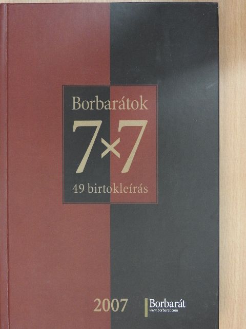 Alkonyi László - Borbarátok 7x7 [antikvár]