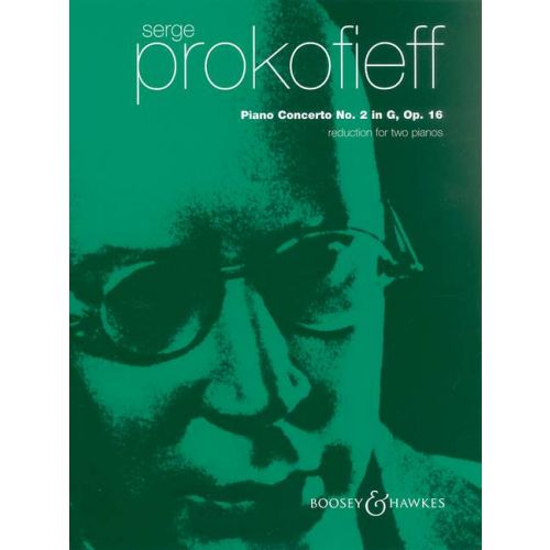 PROKOFJEV / PROKOFIEFF - PIANO CONCERTO NO.2 IN G, OP.16 REDUCTION FOR TWO PIANOS