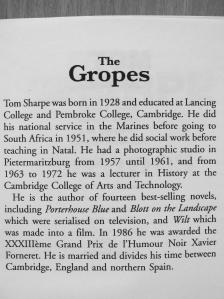 Tom Sharpe - The Gropes [antikvár]