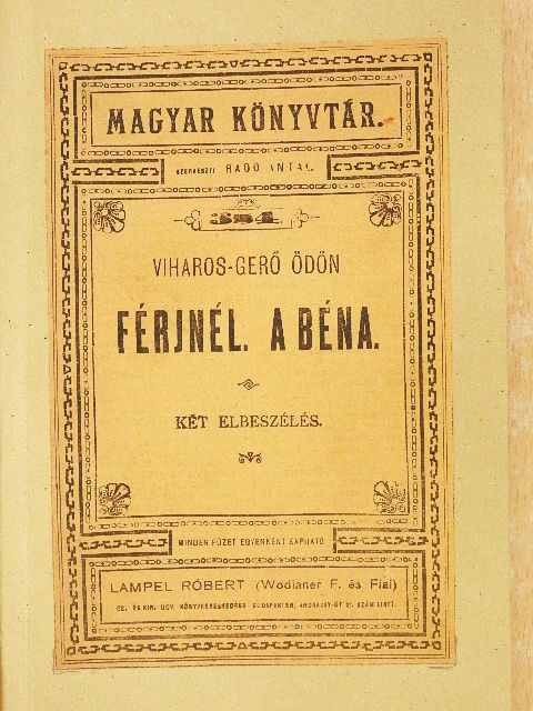 Viharos-Gerő Ödön - Férjnél/A béna [antikvár]