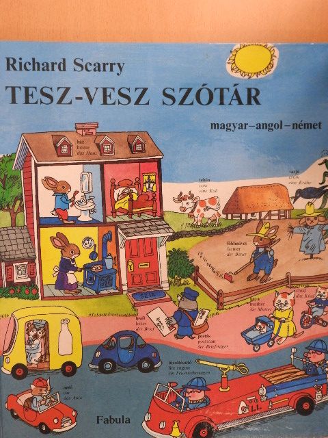 Richard Scarry - Tesz-vesz szótár [antikvár]