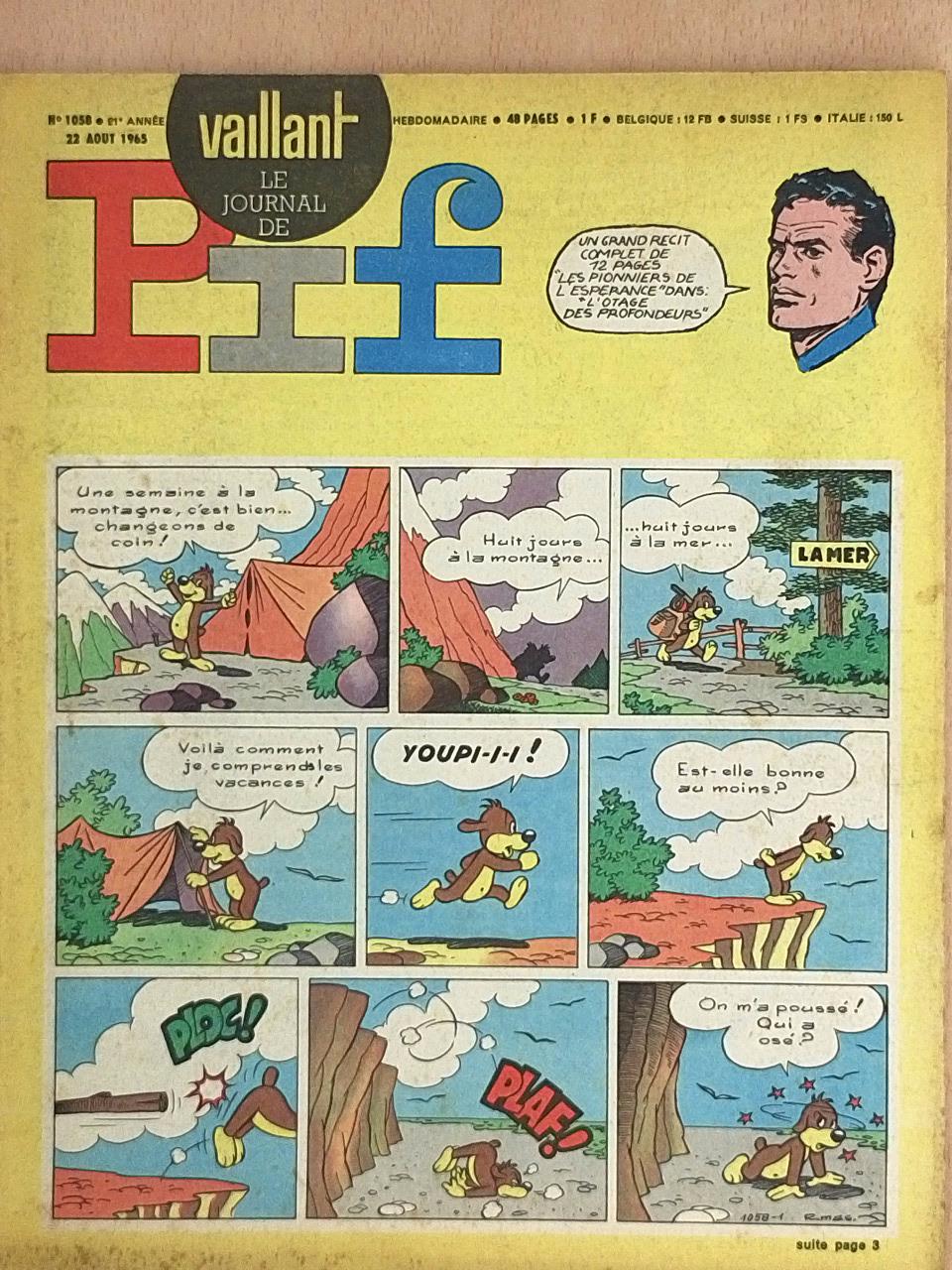 Cézard - Pif 22 Aout 1965 [antikvár]