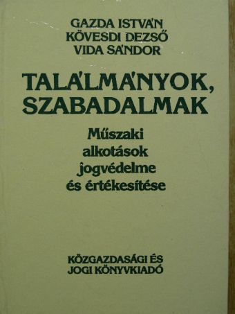 Dr. Vida Sándor - Találmányok, szabadalmak [antikvár]