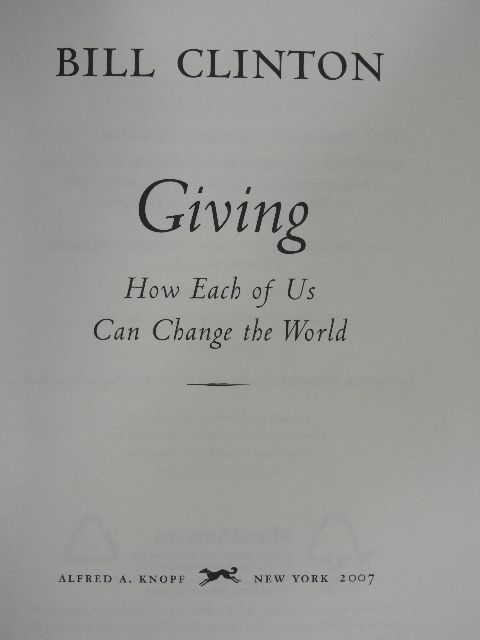 Bill Clinton - Giving [antikvár]