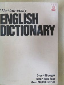 The University English Dictionary [antikvár]