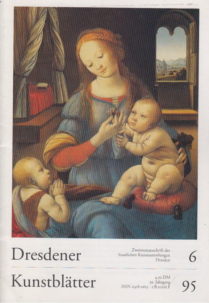 Karin Perssen - Dresdener Kunstblätter 6. [antikvár]