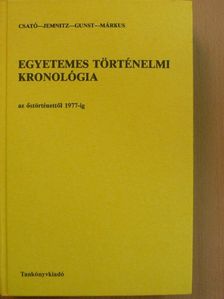 Csató Tamás - Egyetemes történelmi kronológia I-II. [antikvár]