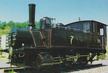 Szertartályos, mellékvonali mozdony (képeslap) [antikvár]
