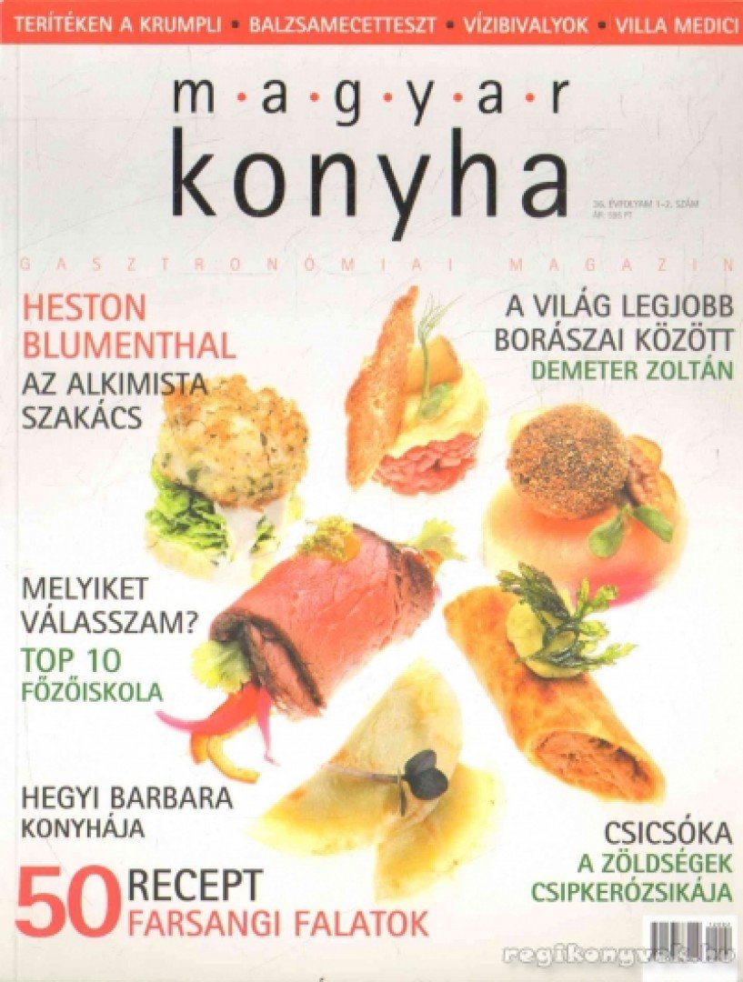 Vinkó József - Magyar konyha 36. évf. 1-2. szám [antikvár]