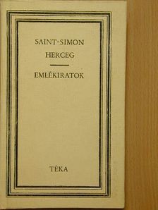 Saint-Simon - Emlékiratok [antikvár]