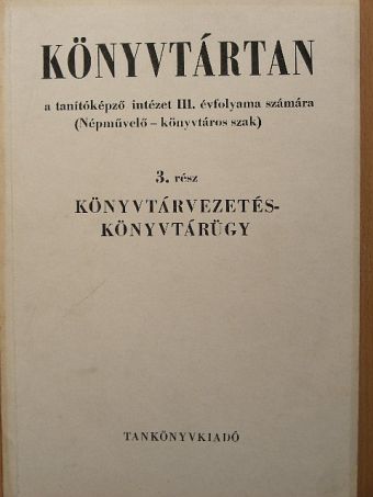 Sallai István - Könyvtártan 3. [antikvár]