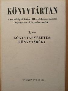 Sallai István - Könyvtártan 3. [antikvár]