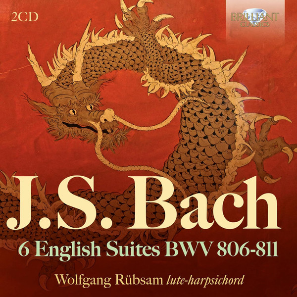 Bach - 6 ENGLISH SUITES BWV 806-811 2CD RÜBSAM