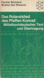 KARTSCHOKE, DIETER - Das Rolandslied des Pfaffen Konrad [antikvár]