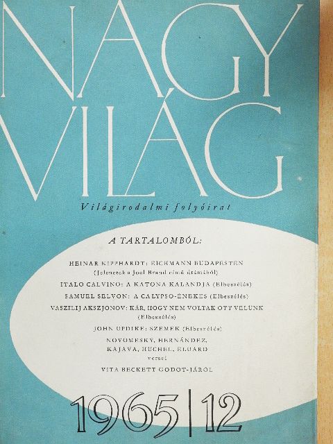 Antal Gábor - Nagyvilág 1965. december [antikvár]