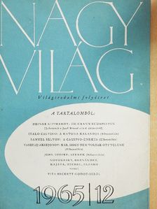 Antal Gábor - Nagyvilág 1965. december [antikvár]
