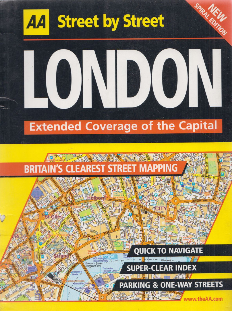 AA Street by Street - London [antikvár]