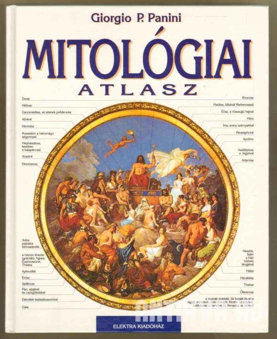 Panini, Giorgo P. - Mitológiai atlasz [antikvár]