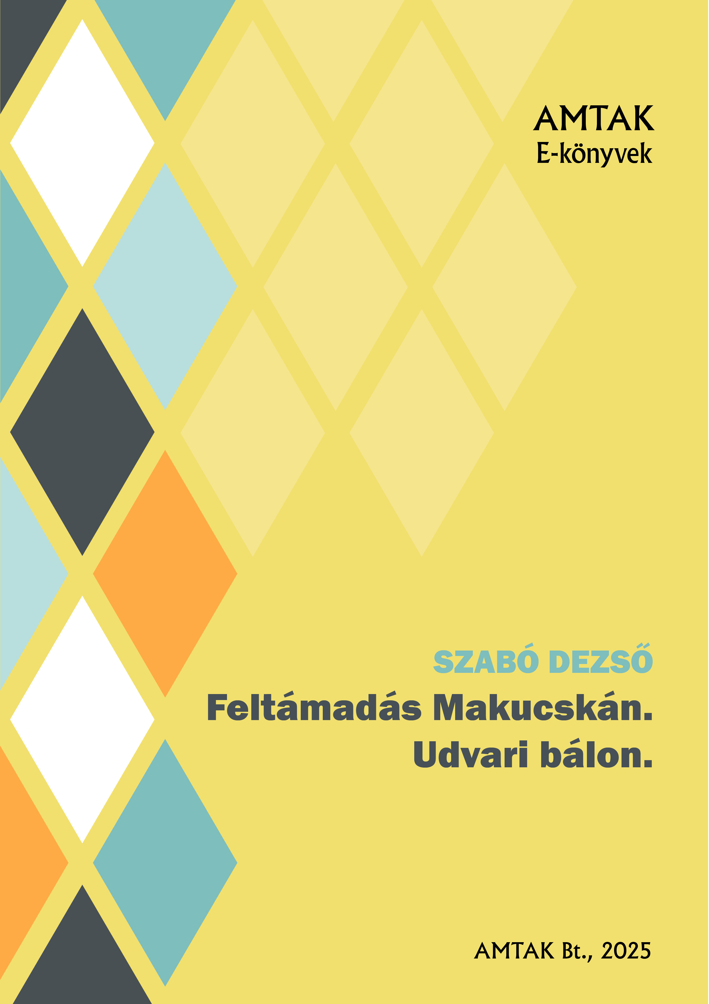 Szabó Dezső - Feltámadás Makucskán. Udvari bálon [eKönyv: pdf]